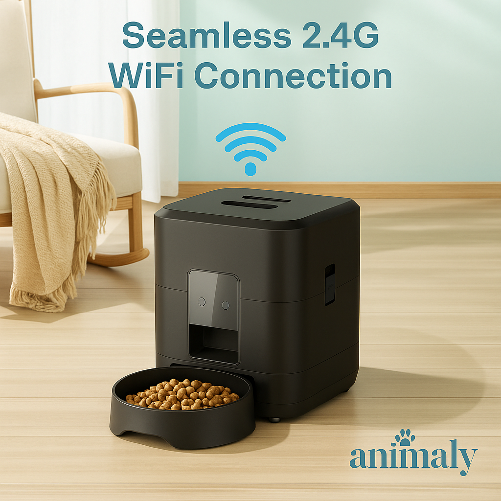 🐾 Animaly™ – Automatic Smart Pet Feeder