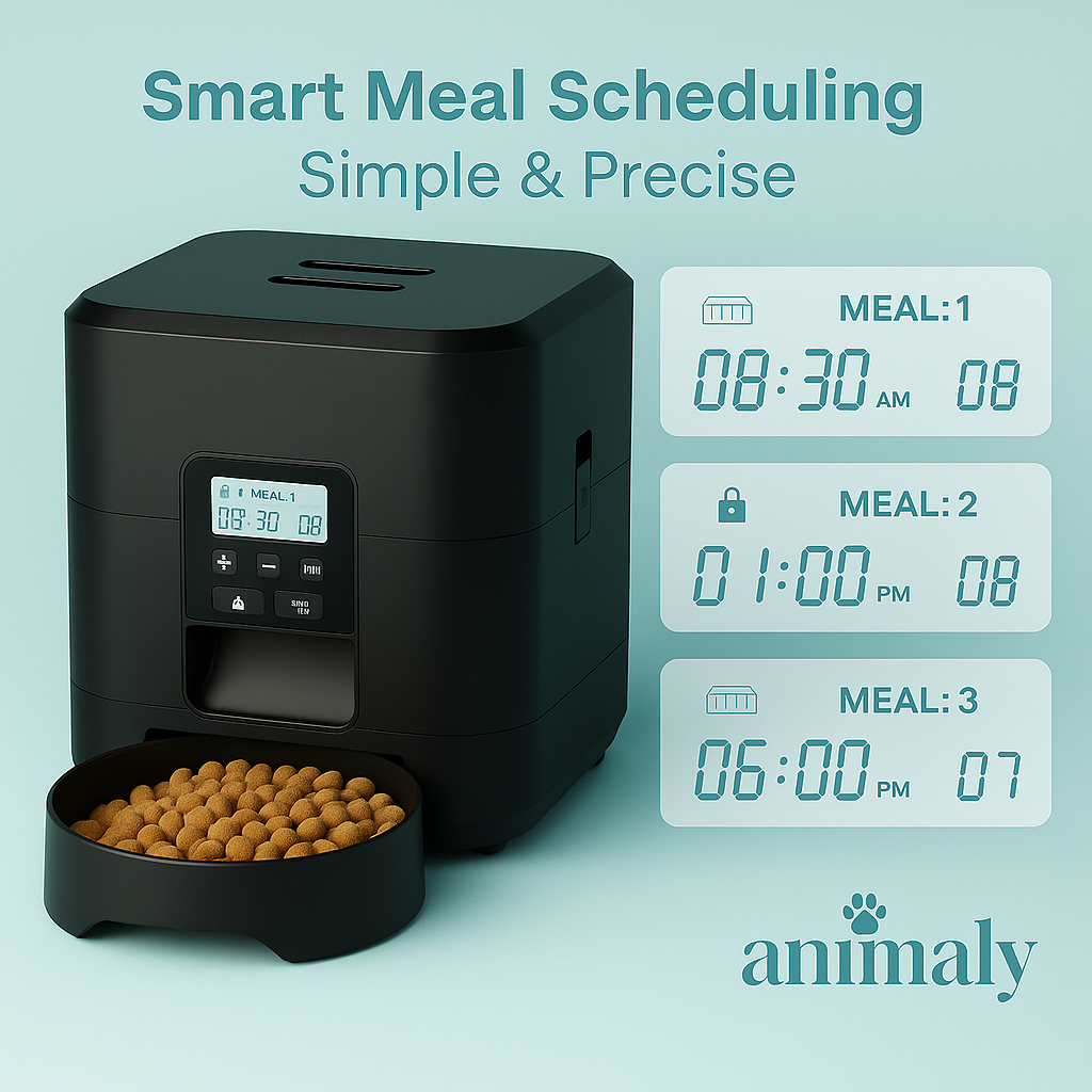🐾 Animaly™ – Automatic Smart Pet Feeder