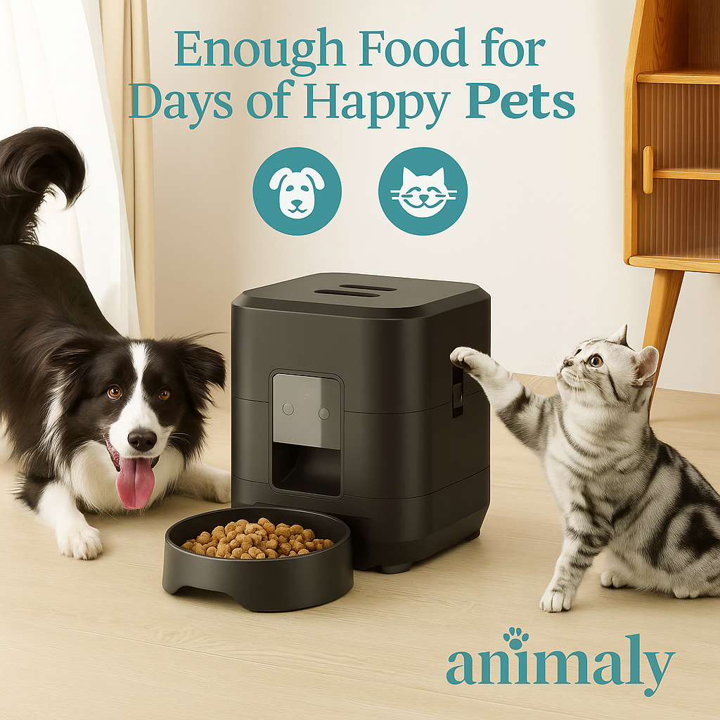 🐾 Animaly™ – Automatic Smart Pet Feeder