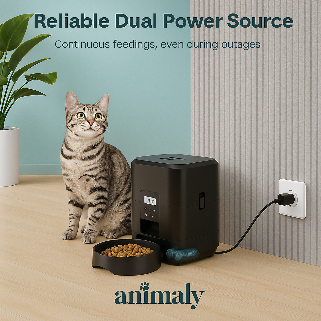 🐾 Animaly™ – Automatic Smart Pet Feeder